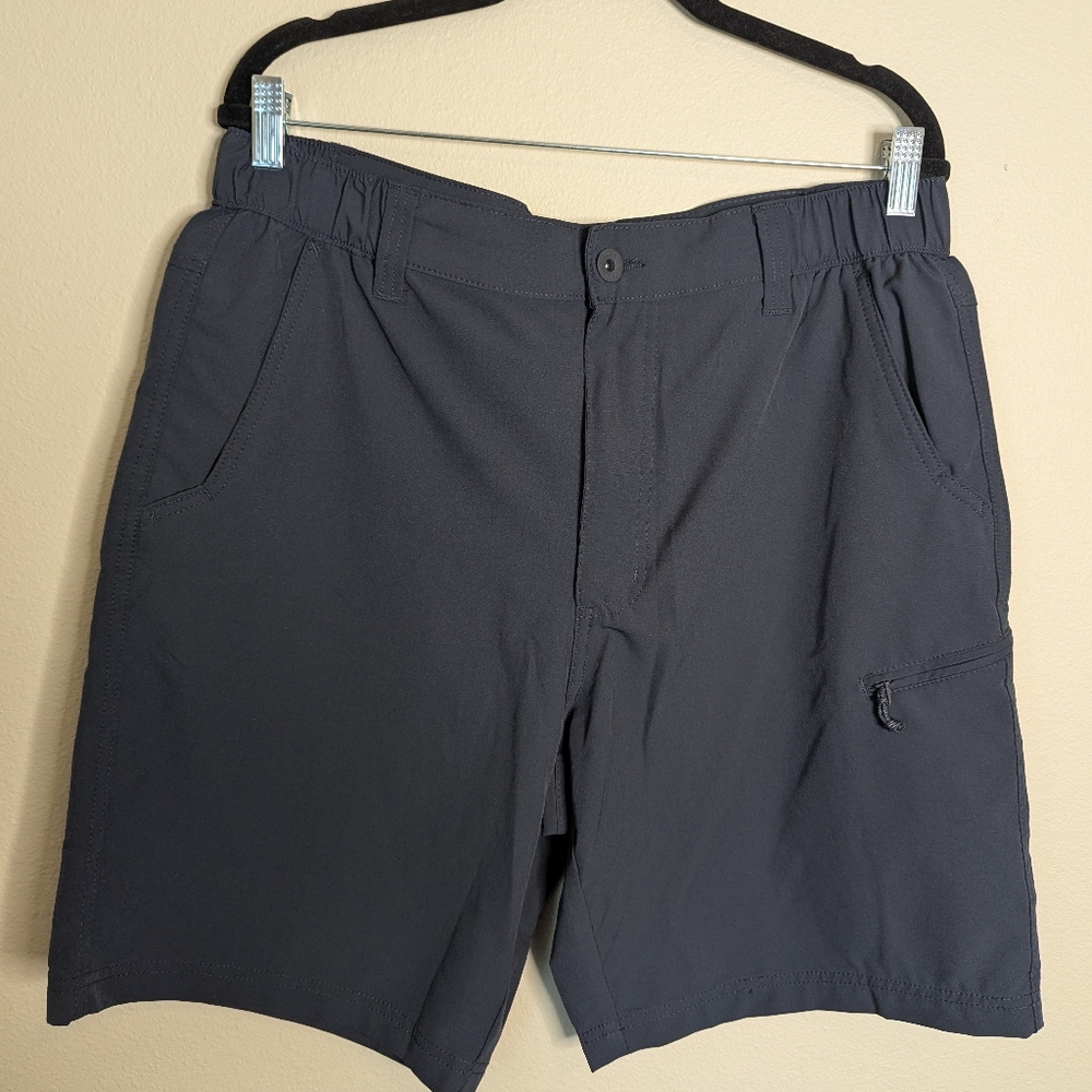 Weatherproof Men's Dark Gray Cargo Shorts Size 34